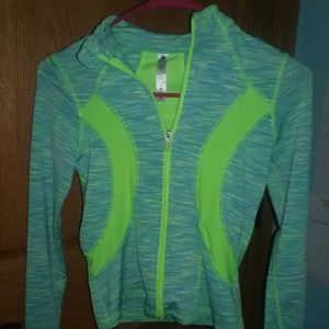 Girls zip up sweater